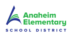 Anaheim Elementary School District logo